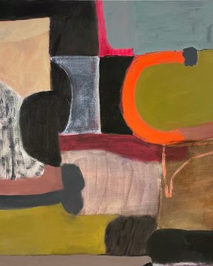 Diana Miller, The Longest Goodbye, abstract painting