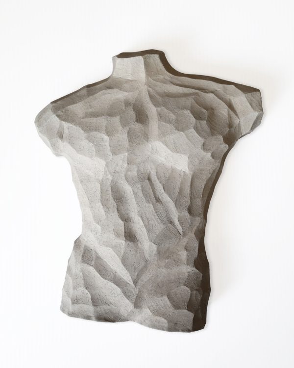 Kristiina Engelin, Male Torso, ceramic body sculpture