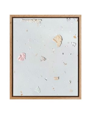 Rhys Cousins, Fossil, framed plaster wall artwork