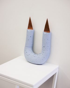 Anna Horne, Shears, Ceramic sculpture