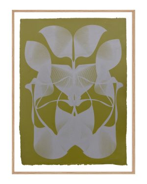 Kate Banazi, Invisible Woman, silkscreen print