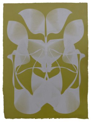 Kate Banazi, Invisible Woman, silkscreen print