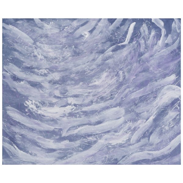 Katrina O'Brien, Her Sea Will Surround You, acrylic abstract painting