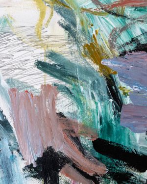 Belinda Street, Voice of the Harbour, abstract painting