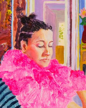 The Visitor in the Pink Jumper, Kiata Mason