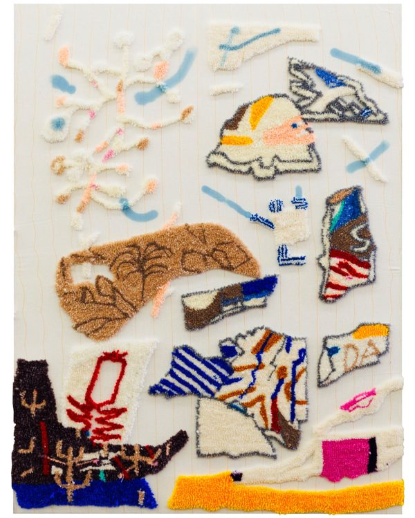 Liliana Pasalic, Interbeing II, multi-media textile artwork