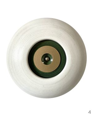 Odette Ireland, Concentrics - Oribe No. 4, ceramic wall sculpture