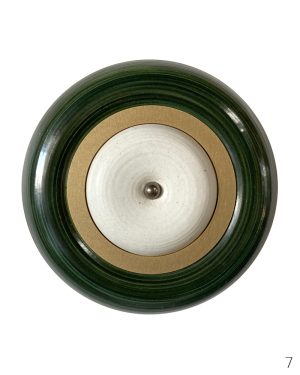 Odette Ireland, Concentrics - Oribe No. 7, ceramic wall sculpture
