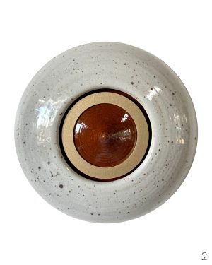 Odette Ireland, Shino No. 2, ceramic wall sculpture