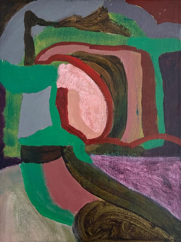 Diana Miller, In the Being, abstract painting
