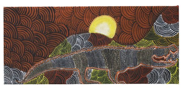Dianne Dixon, Old Crocodile, 2025