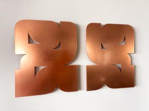 Diana Miller, Reverence (left) in copper