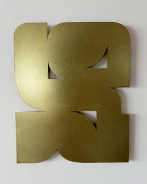 Diana Miller, Union (right) in brass, 2025