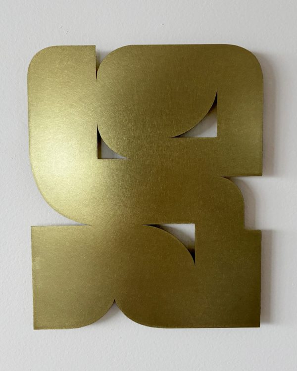 Diana Miller, Union (right) in brass, 2025