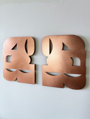 Diana Miller, Salutation (left) in copper