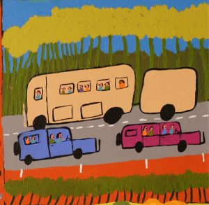 Maybe gone for holiday, Lindy Nungarrayi Brodie