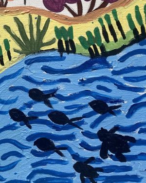 Inland and Sea Landscape, Rose Wilfred