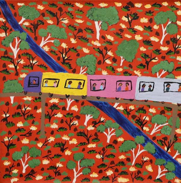 Going to Darwin, Going to Tennant Creek, Lindy Nungarrayi Brodie