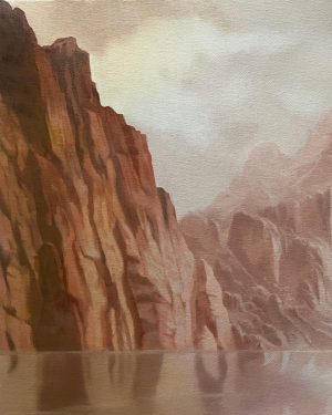 Chance, lost Pearls of Great Price (after A. Bierstadt), Saffron Newey