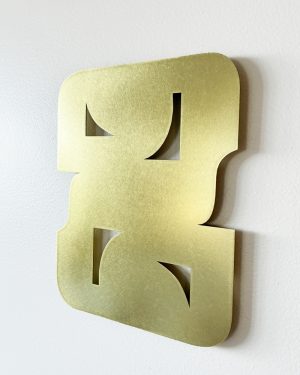 Union (left) in brass, Diana Miller