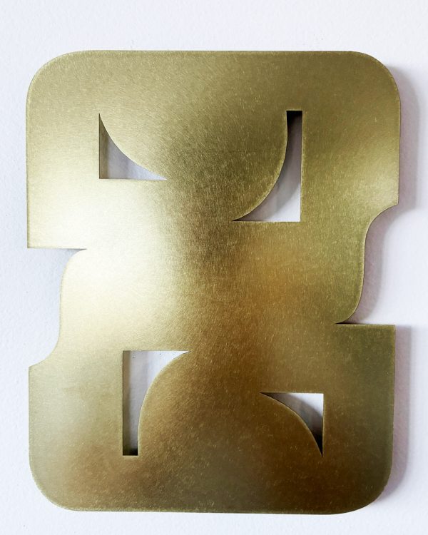 Union (left) in brass, Diana Miller