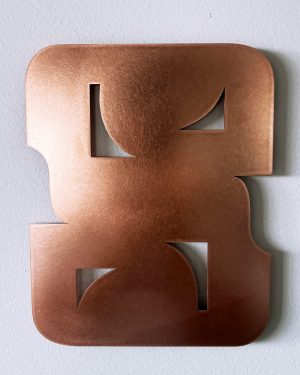 Union (left) in copper, Diana Miller
